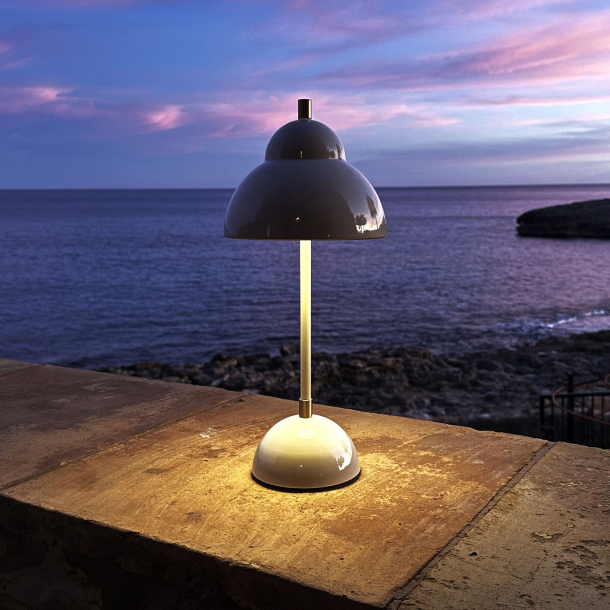 Domusnord Bubble Free - Batteri Dansk Design Lampe beige blank