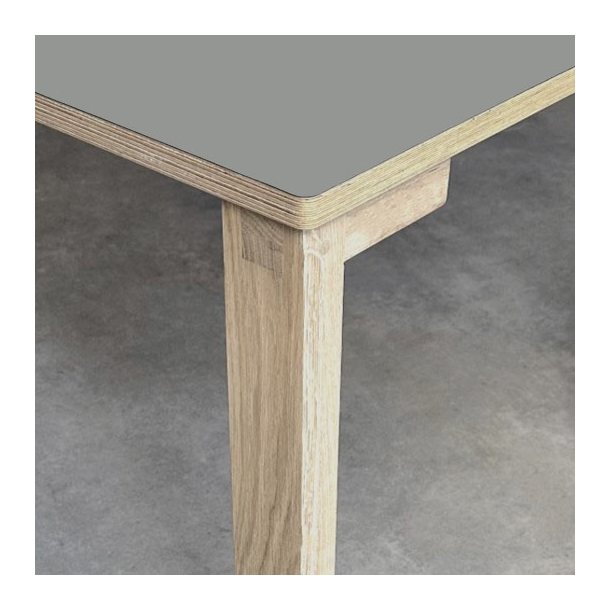 Domusnord Klassik Linoleums Spisebord 230 x 90 cm i 19 farver