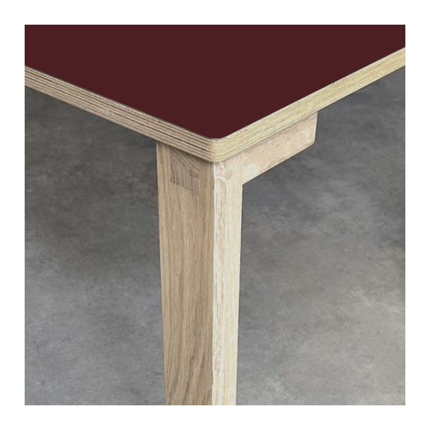 Domusnord Klassik Linoleums Spisebord 200 x 90 cm i 19 farver