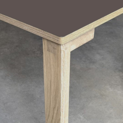 Domusnord Klassik Linoleums Spisebord 200 x 90 cm i 19 farver