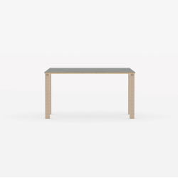 Domusnord Klassik Linoleums Skrivebord 140 x 70 cm i 19 farver