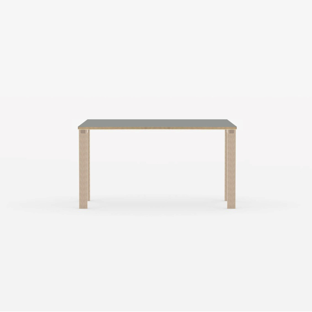 Domusnord Klassik Linoleums Skrivebord 140 x 70 cm i 21 farver