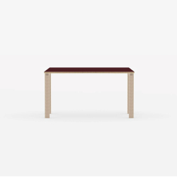 Domusnord Klassik Linoleums Skrivebord 140 x 70 cm i 19 farver