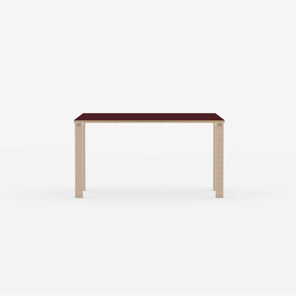 Domusnord Klassik Linoleums Skrivebord 140 x 70 cm i 19 farver