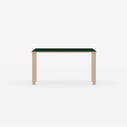 Domusnord Klassik Linoleums Skrivebord 140 x 70 cm i 19 farver