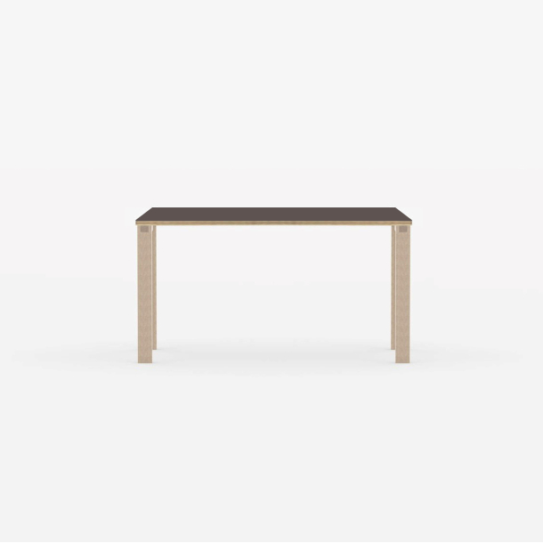 Domusnord Klassik Linoleums Skrivebord 140 x 70 cm i 19 farver