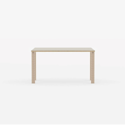 Domusnord Klassik Linoleums Skrivebord 140 x 70 cm i 19 farver