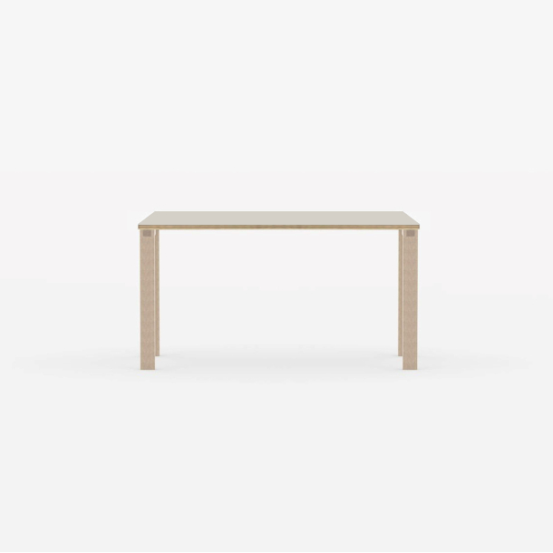 Domusnord Klassik Linoleums Skrivebord 140 x 70 cm i 19 farver