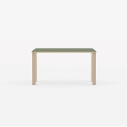 Domusnord Klassik Linoleums Skrivebord 140 x 70 cm i 19 farver