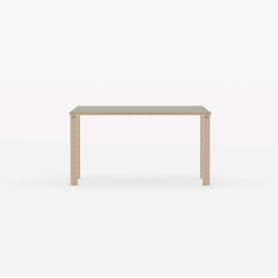 Domusnord Klassik Linoleums Skrivebord 140 x 70 cm i 19 farver