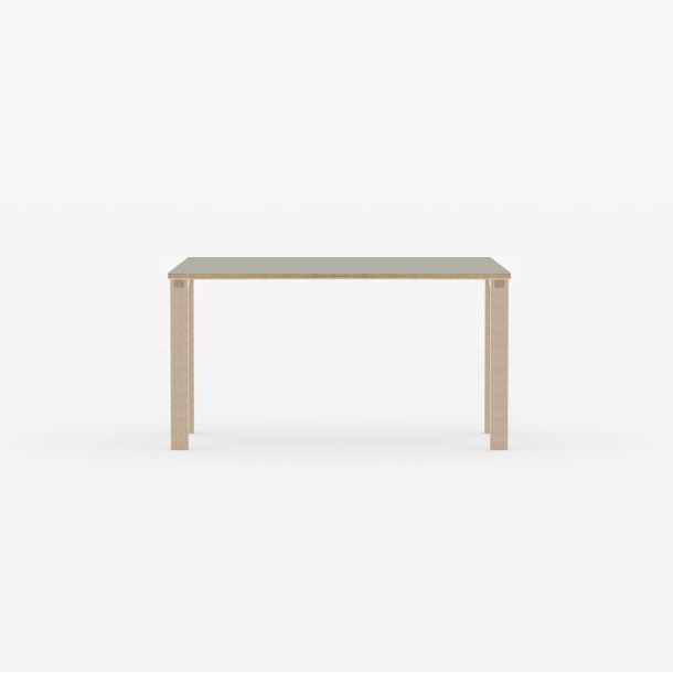 Domusnord Klassik Linoleums Skrivebord 140 x 70 cm i 19 farver