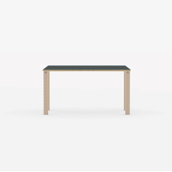 Domusnord Klassik Linoleums Skrivebord 140 x 70 cm i 19 farver