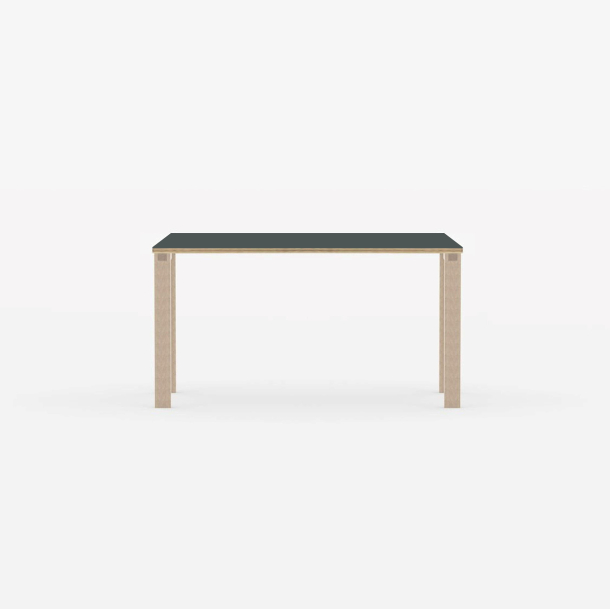 Domusnord Klassik Linoleums Skrivebord 140 x 70 cm i 19 farver