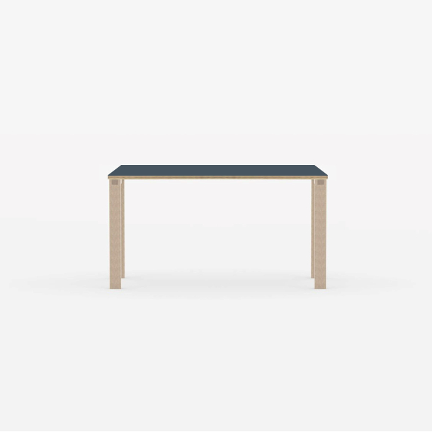 Domusnord Klassik Linoleums Skrivebord 140 x 70 cm i 19 farver