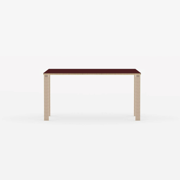 Domusnord Klassik Linoleums Skrive og spisebord 160 x 80 cm i 19 farver