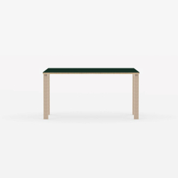 Domusnord Klassik Linoleums Skrive og spisebord 160 x 80 cm i 19 farver