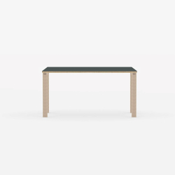 Domusnord Klassik Linoleums Skrive og spisebord 160 x 80 cm i 19 farver