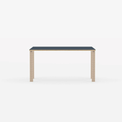 Domusnord Klassik Linoleums Skrive og spisebord 160 x 80 cm i 19 farver