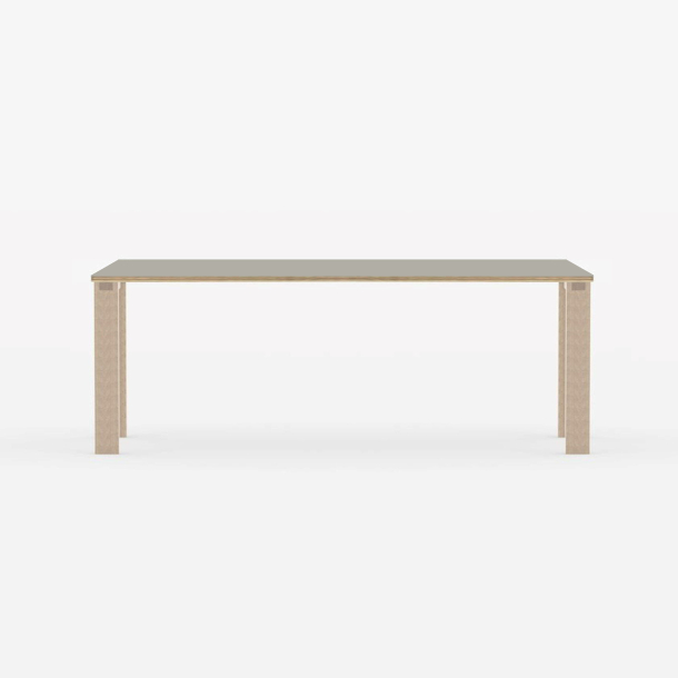 Domusnord Klassik Linoleums Spisebord 230 x 90 cm i 19 farver