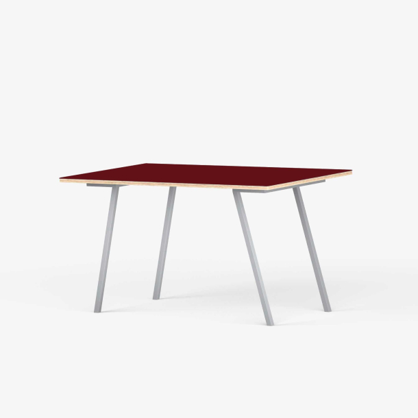 Domusnord Line View Linoleum skrivebord og mdebord krydsfinr 140 x 70 cm i 14 farver