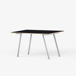 Domusnord Line View Linoleum skrivebord og mdebord krydsfinr 140 x 70 cm i 14 farver