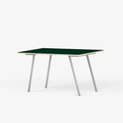 Domusnord Line View Linoleum skrivebord og mdebord krydsfinr 140 x 70 cm i 14 farver