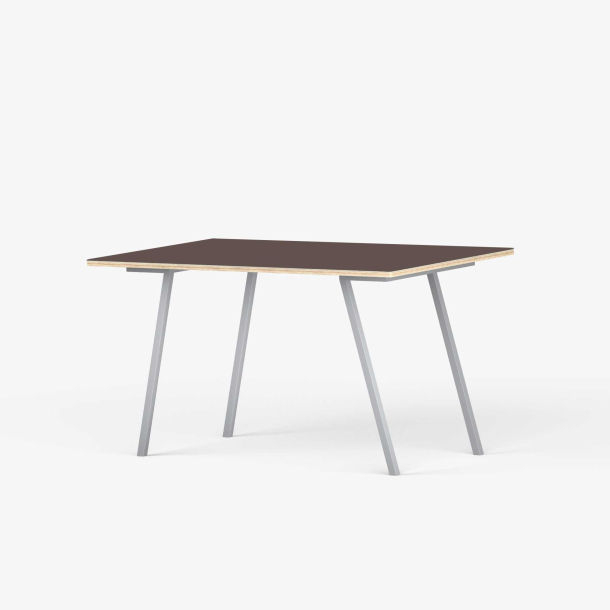 Domusnord Line View Linoleum skrivebord og mdebord krydsfinr 140 x 70 cm i 14 farver