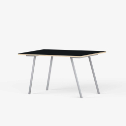 Domusnord Line View Linoleum skrivebord og mdebord krydsfinr 140 x 70 cm i 14 farver