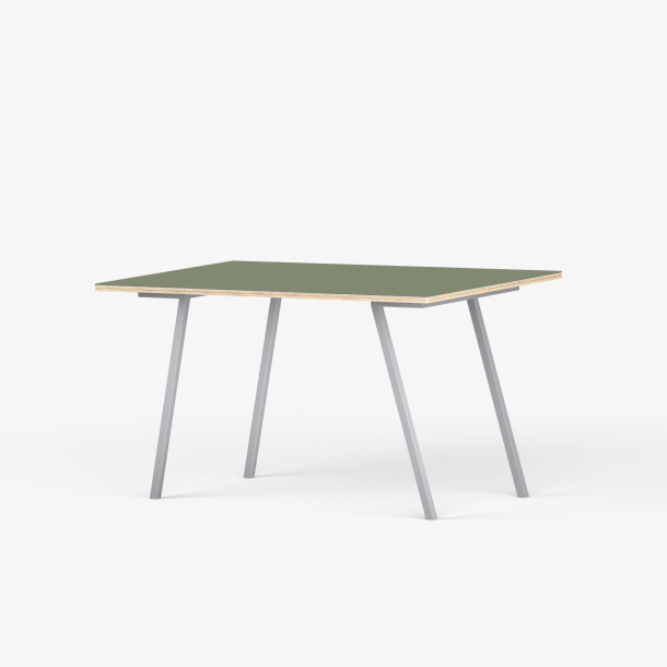 Domusnord Line View Linoleum skrivebord og mdebord krydsfinr 140 x 70 cm i 14 farver