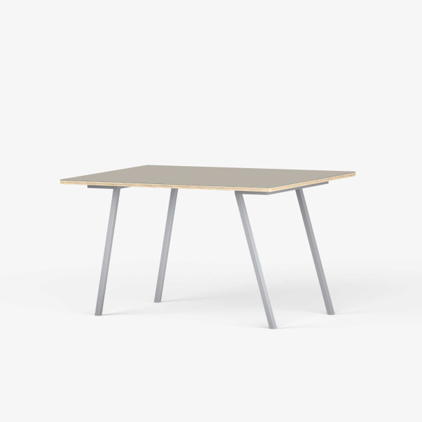 Domusnord Line View Linoleum skrivebord og mdebord krydsfinr 140 x 70 cm i 14 farver