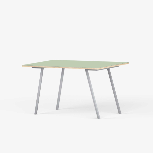 Domusnord Line View Linoleum skrivebord og mdebord krydsfinr 140 x 70 cm i 14 farver