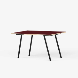 Domusnord Line View Linoleum skrivebord og mdebord krydsfinr 140 x 70 cm i 14 farver