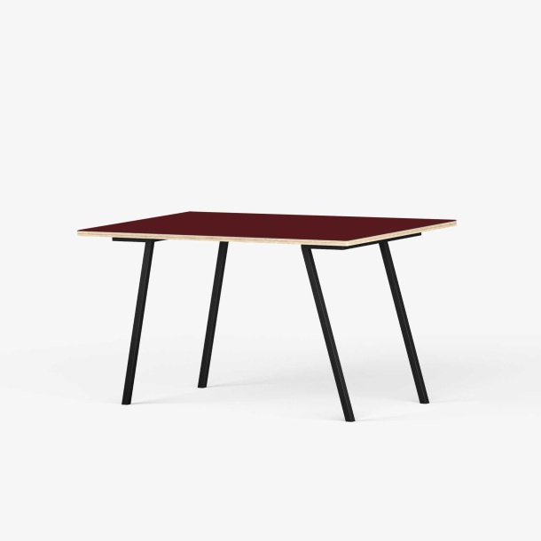 Domusnord Line View Linoleum skrivebord og mdebord krydsfinr 140 x 70 cm i 14 farver