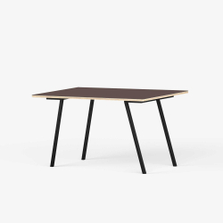 Domusnord Line View Linoleum skrivebord og mdebord krydsfinr 140 x 70 cm i 14 farver