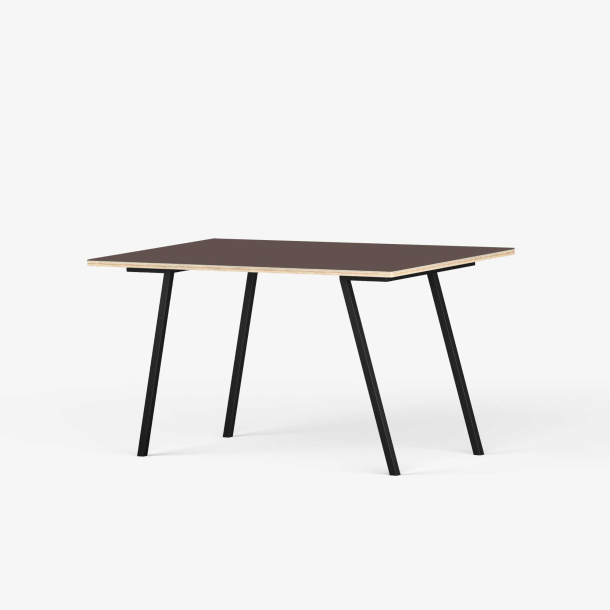 Domusnord Line View Linoleum skrivebord og mdebord krydsfinr 140 x 70 cm i 14 farver