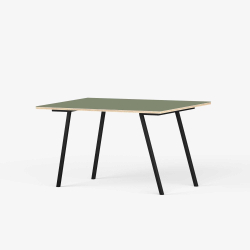 Domusnord Line View Linoleum skrivebord og mdebord krydsfinr 140 x 70 cm i 14 farver