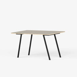 Domusnord Line View Linoleum skrivebord og mdebord krydsfinr 140 x 70 cm i 14 farver