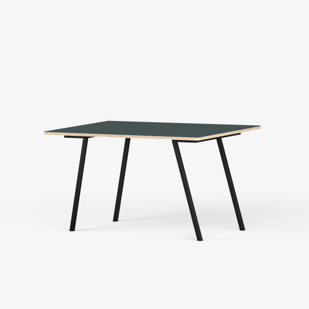 Domusnord Line View Linoleum skrivebord og mdebord krydsfinr 140 x 70 cm i 14 farver