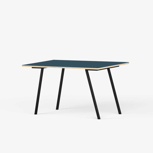 Domusnord Line View Linoleum skrivebord og mdebord krydsfinr 140 x 70 cm i 14 farver