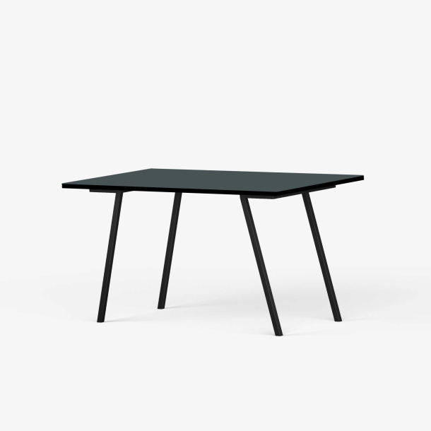 Domusnord Line View Linoleums Skrivebord med sort kant 120 x 60 cm i 14 farver