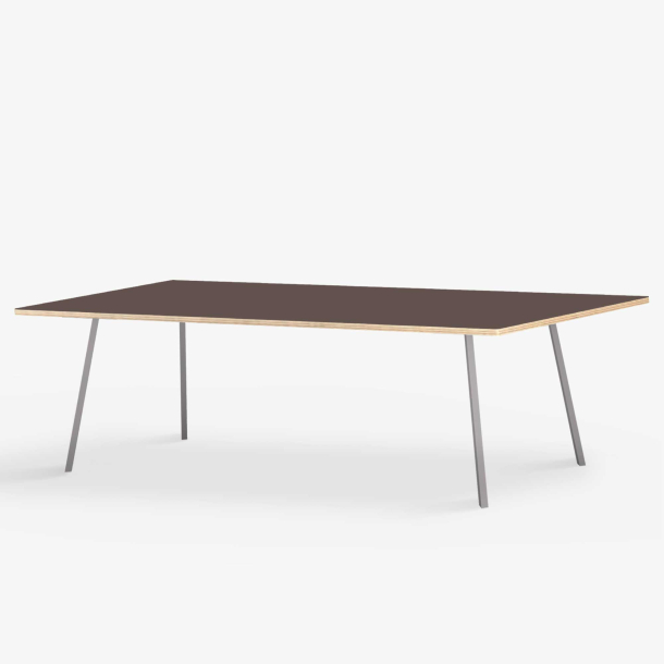 Domusnord Line View Linoleums Stort Spisebord krydsfinr 230 x 90 cm i 19 farver