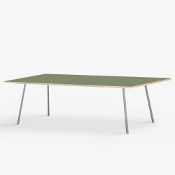 Domusnord Line View Linoleums Stort Spisebord krydsfinr 230 x 90 cm i 19 farver