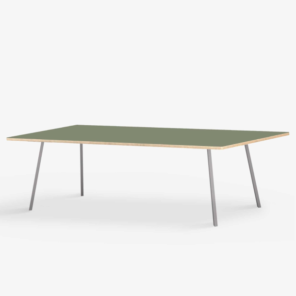 Domusnord Line View Linoleums Stort Spisebord krydsfinr 230 x 90 cm i 19 farver