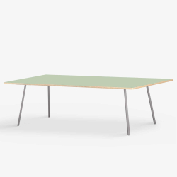 Domusnord Line View Linoleums Stort Spisebord krydsfinr 230 x 90 cm i 19 farver