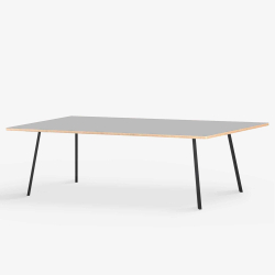 Domusnord Line View Linoleums Stort Spisebord krydsfinr 230 x 90 cm i 19 farver