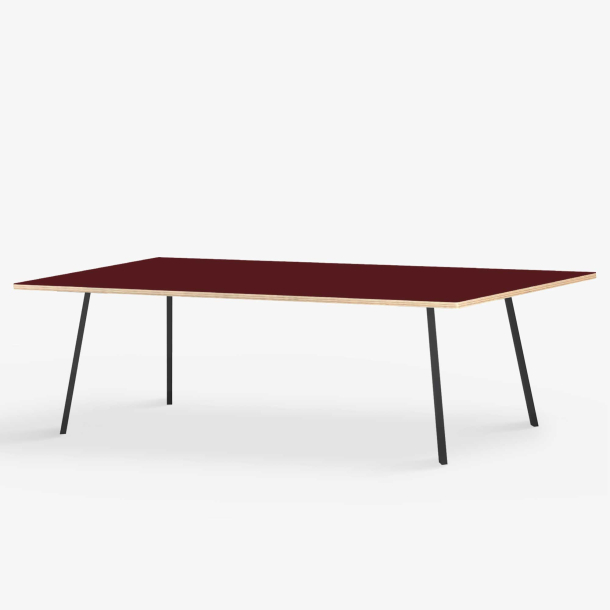 Domusnord Line View Linoleums Stort Spisebord krydsfinr 230 x 90 cm i 19 farver