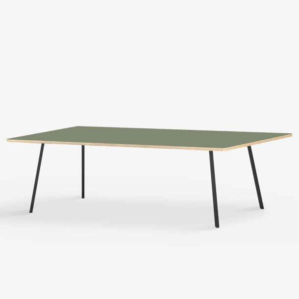 Domusnord Line View Linoleums Stort Spisebord krydsfinr 230 x 90 cm i 19 farver