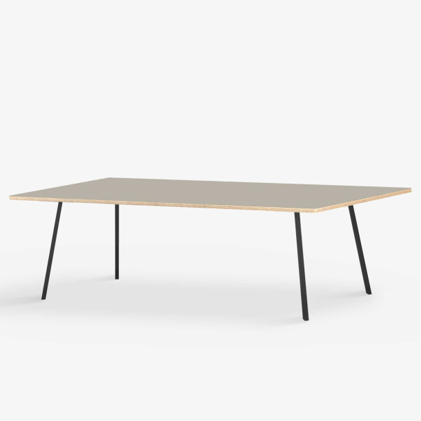 Domusnord Line View Linoleums Stort Spisebord krydsfinr 230 x 90 cm i 19 farver