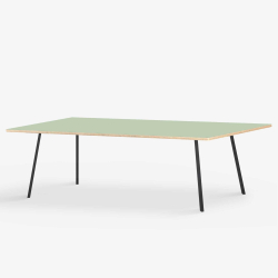 Domusnord Line View Linoleums Stort Spisebord krydsfinr 230 x 90 cm i 19 farver