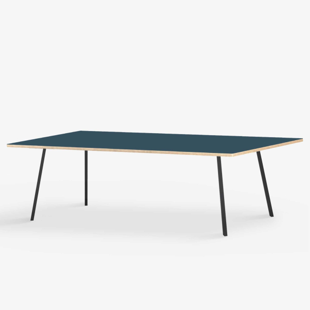 Domusnord Line View Linoleums Stort Spisebord krydsfinr 230 x 90 cm i 19 farver